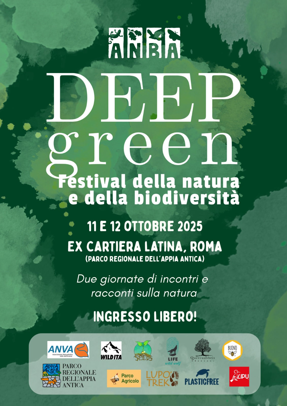 Presentazione "Ali e Colori" al fesival Deep Green